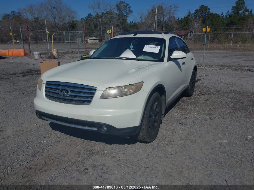 2006 Infiniti Fx35 VIN: JNRAS08U76X100523 Lot: 41789613