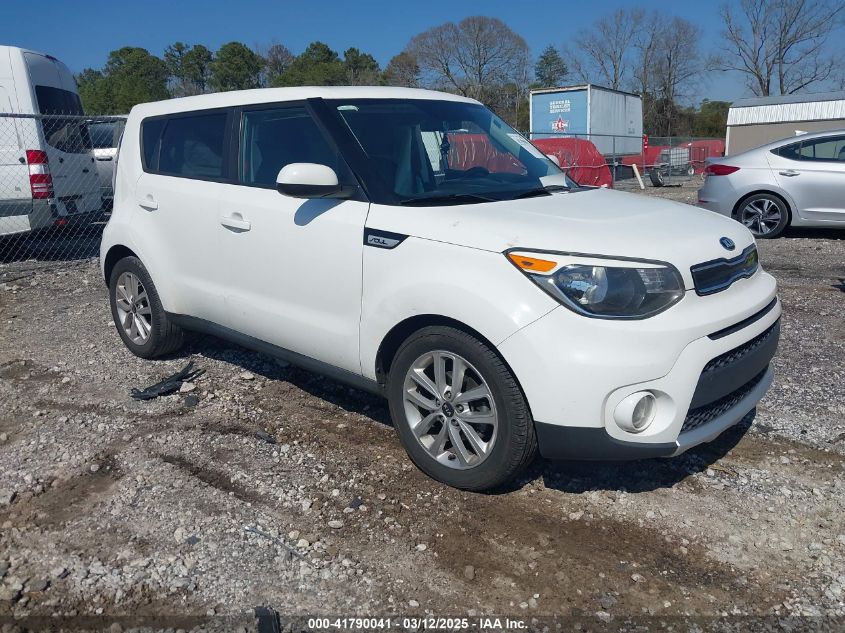 2018 Kia Soul + VIN: KNDJP3A53J7560986 Lot: 41790041