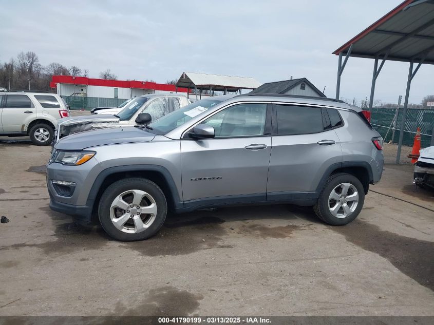 2018 Jeep Compass Latitude 4X4 VIN: 3C4NJDBB9JT436925 Lot: 41790199