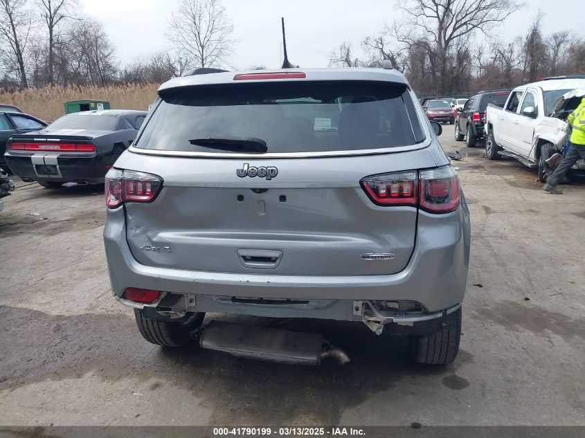 2018 Jeep Compass Latitude 4X4 VIN: 3C4NJDBB9JT436925 Lot: 41790199