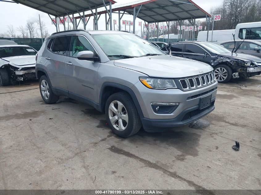 2018 Jeep Compass Latitude 4X4 VIN: 3C4NJDBB9JT436925 Lot: 41790199