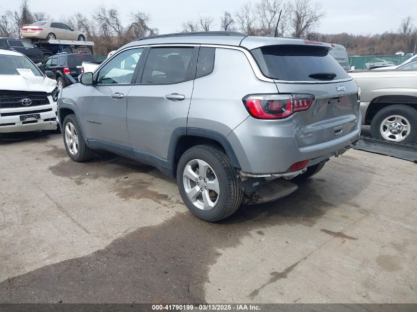 2018 Jeep Compass Latitude 4X4 VIN: 3C4NJDBB9JT436925 Lot: 41790199