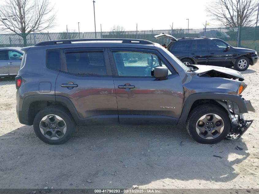 2018 Jeep Renegade Sport 4X4 VIN: ZACCJBAB5JPH31461 Lot: 41790293