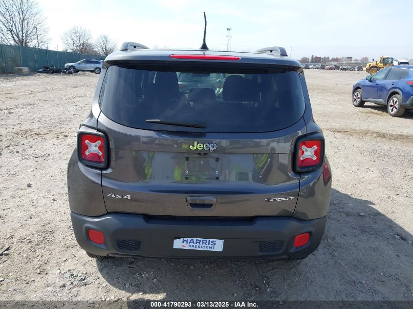 2018 Jeep Renegade Sport 4X4 VIN: ZACCJBAB5JPH31461 Lot: 41790293