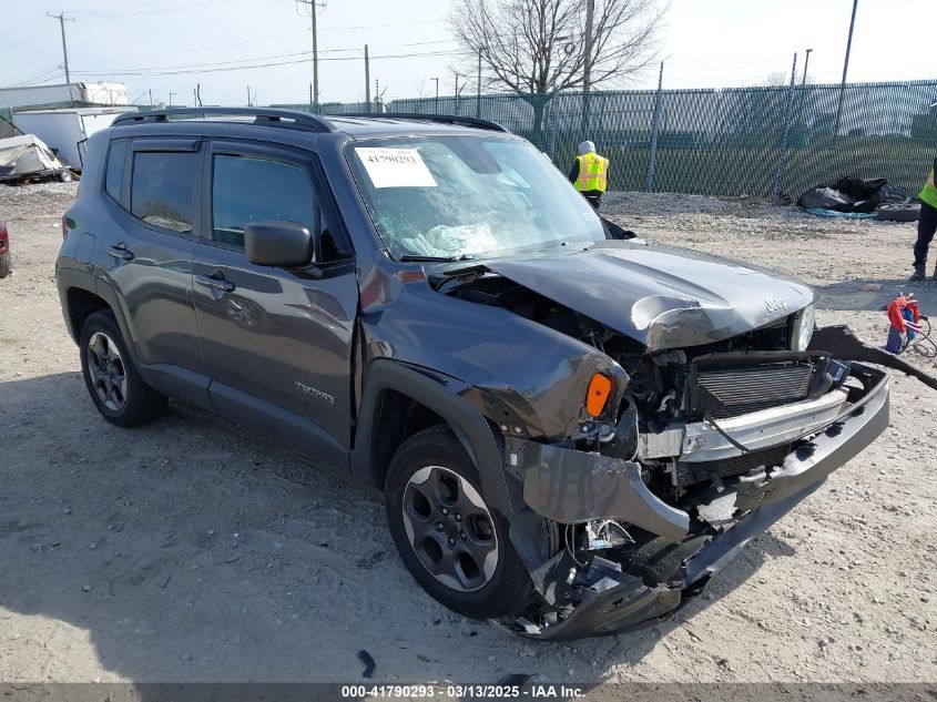 2018 Jeep Renegade Sport 4X4 VIN: ZACCJBAB5JPH31461 Lot: 41790293