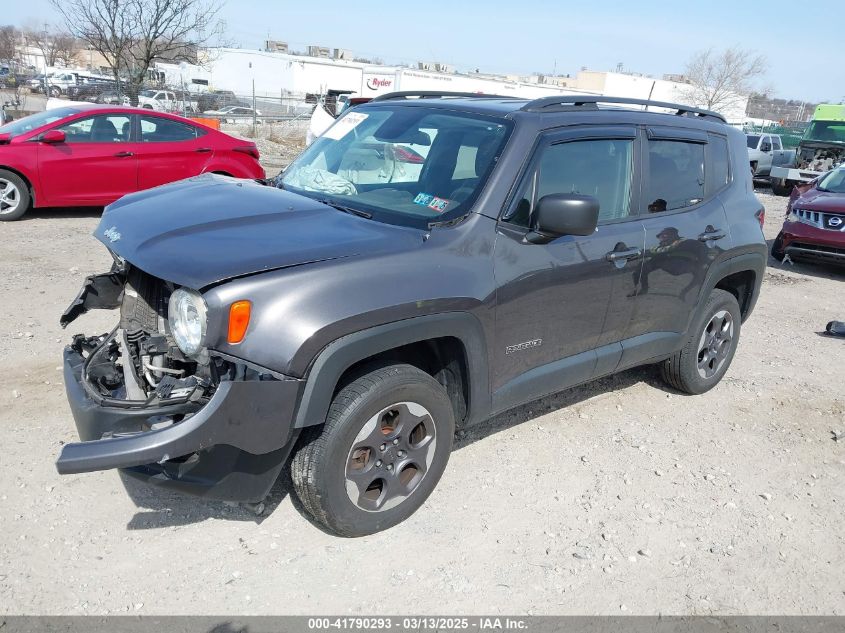 2018 Jeep Renegade Sport 4X4 VIN: ZACCJBAB5JPH31461 Lot: 41790293