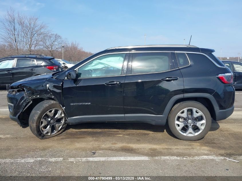 2021 Jeep Compass Limited 4X4 VIN: 3C4NJDCB3MT540880 Lot: 41790499