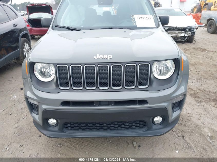 2022 Jeep Renegade Latitude 4X4 VIN: ZACNJDB13NPN96638 Lot: 41791284