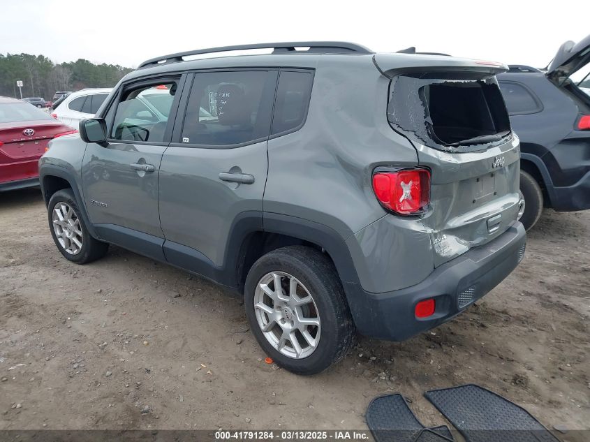 2022 Jeep Renegade Latitude 4X4 VIN: ZACNJDB13NPN96638 Lot: 41791284