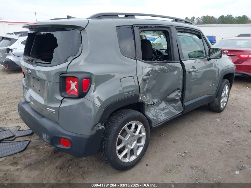 2022 Jeep Renegade Latitude 4X4 VIN: ZACNJDB13NPN96638 Lot: 41791284