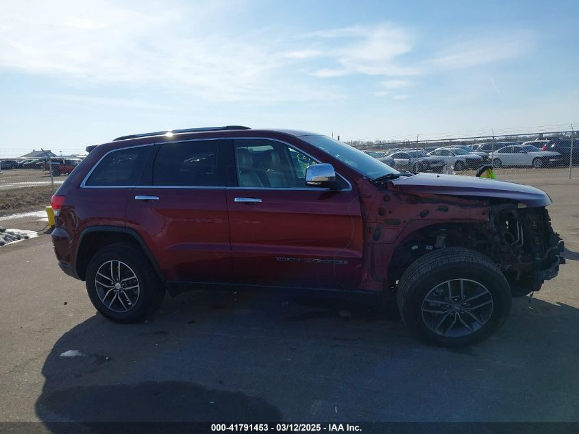 2018 Jeep Grand Cherokee Limited 4X4 VIN: 1C4RJFBG9JC508680 Lot: 41791453