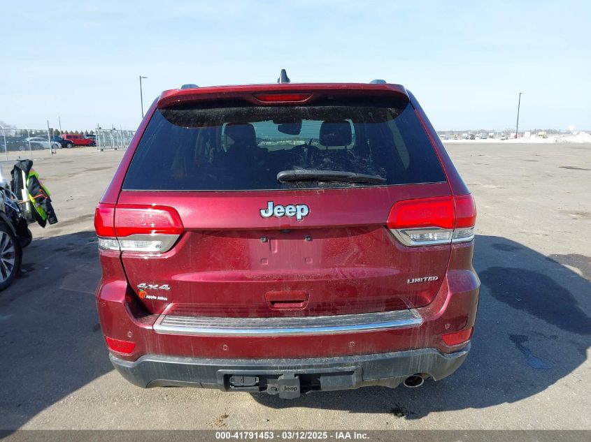 2018 Jeep Grand Cherokee Limited 4X4 VIN: 1C4RJFBG9JC508680 Lot: 41791453