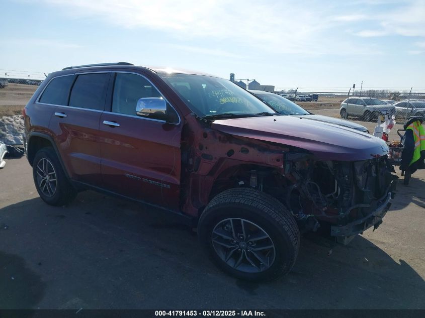 2018 Jeep Grand Cherokee Limited 4X4 VIN: 1C4RJFBG9JC508680 Lot: 41791453