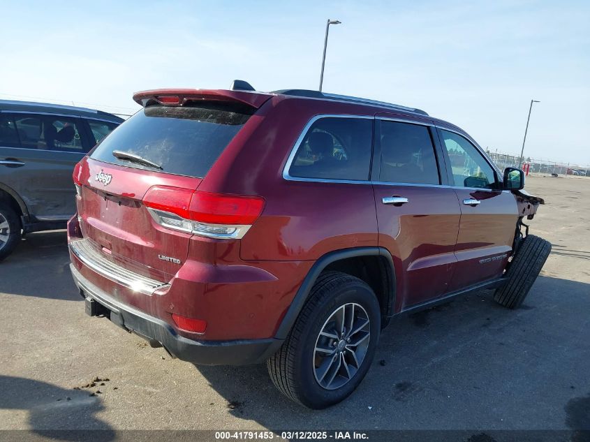 2018 Jeep Grand Cherokee Limited 4X4 VIN: 1C4RJFBG9JC508680 Lot: 41791453