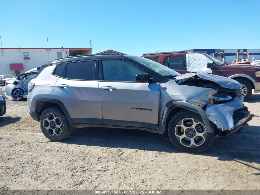 2022 Jeep Compass Trailhawk 4X4 VIN: 3C4NJDDB8NT226318 Lot: 41791587