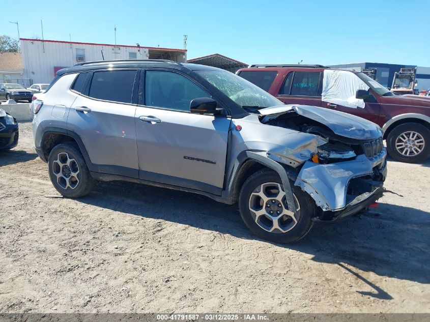 2022 Jeep Compass Trailhawk 4X4 VIN: 3C4NJDDB8NT226318 Lot: 41791587