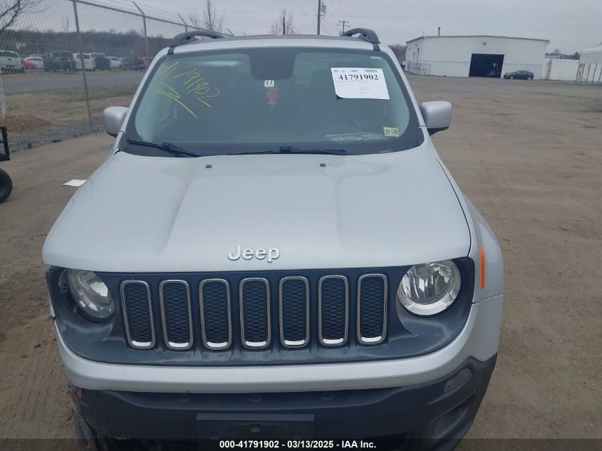 2016 Jeep Renegade Latitude VIN: ZACCJBBT9GPE07008 Lot: 41791902