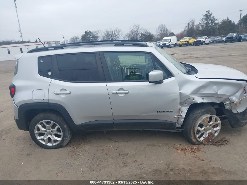 2016 Jeep Renegade Latitude VIN: ZACCJBBT9GPE07008 Lot: 41791902