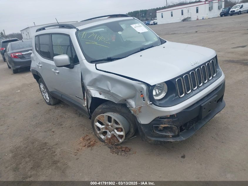 2016 Jeep Renegade Latitude VIN: ZACCJBBT9GPE07008 Lot: 41791902