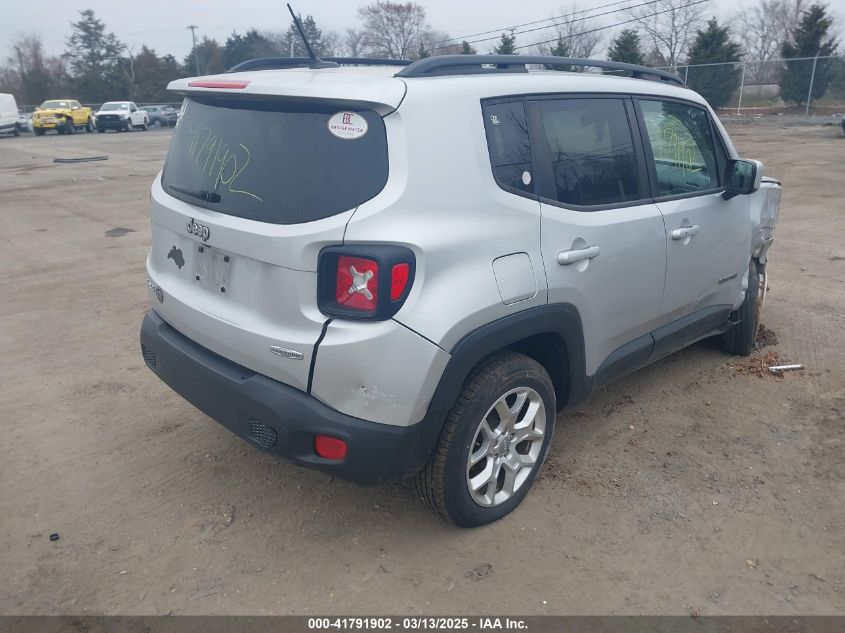 2016 Jeep Renegade Latitude VIN: ZACCJBBT9GPE07008 Lot: 41791902