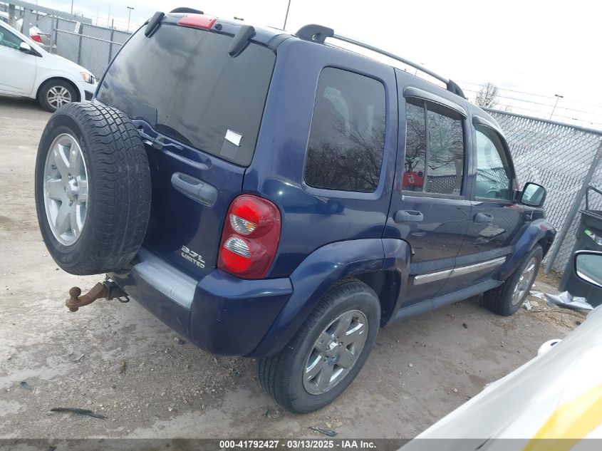 2006 Jeep Liberty Limited Edition VIN: 1J8GL58K46W192840 Lot: 41792427