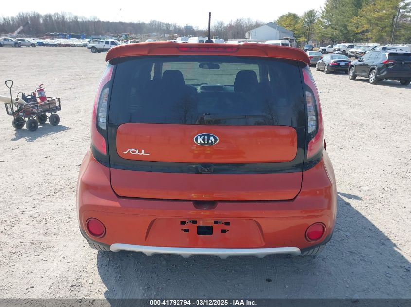 2018 Kia Soul + VIN: KNDJP3A58J7518345 Lot: 41792794