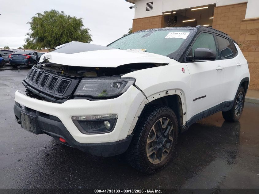 2020 Jeep Compass Trailhawk 4X4 VIN: 3C4NJDDB4LT127153 Lot: 41793133