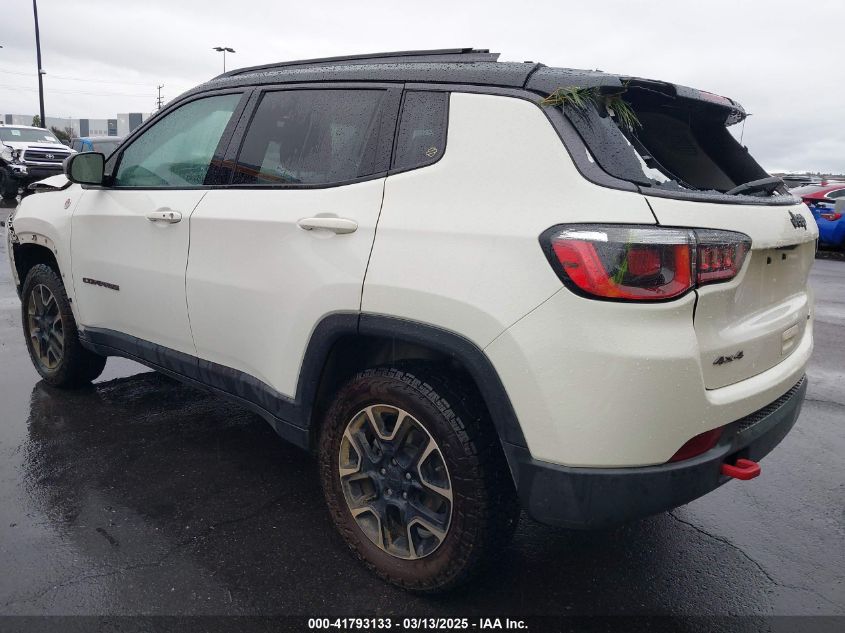 2020 Jeep Compass Trailhawk 4X4 VIN: 3C4NJDDB4LT127153 Lot: 41793133