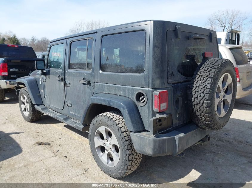 2016 Jeep Wrangler Unlimited Sahara VIN: 1C4BJWEG9GL250408 Lot: 41793706