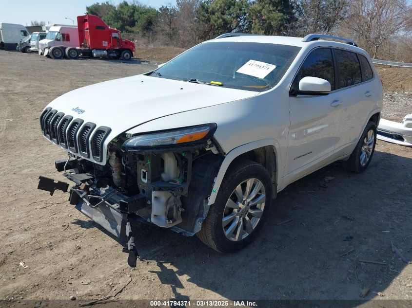 2016 Jeep Cherokee Overland VIN: 1C4PJMJS4GW300926 Lot: 41794371