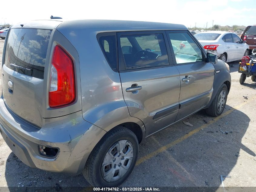 2013 Kia Soul VIN: KNDJT2A55D7636430 Lot: 41794762