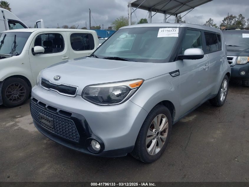 2016 Kia Soul + VIN: KNDJP3A54G7824581 Lot: 41796133