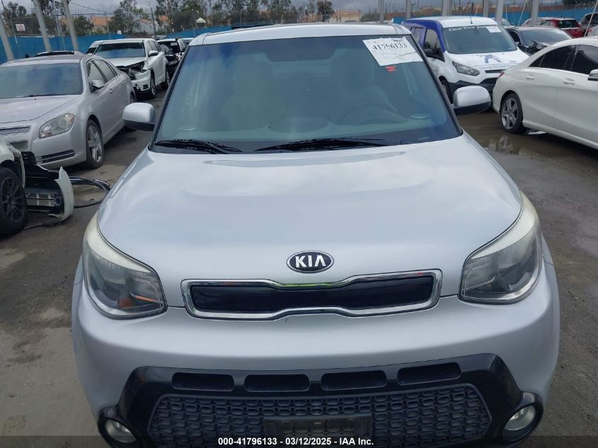 2016 Kia Soul + VIN: KNDJP3A54G7824581 Lot: 41796133