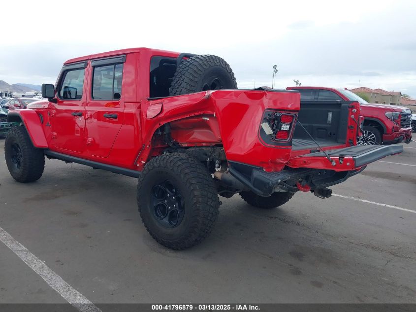 2021 Jeep Gladiator Rubicon 4X4 VIN: 1C6JJTBG8ML561779 Lot: 41796879