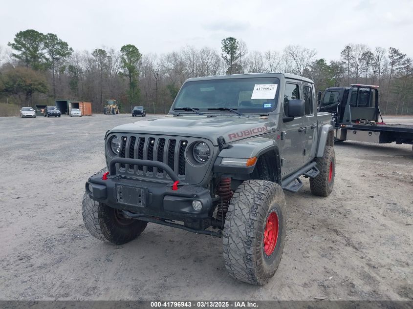 2021 Jeep Gladiator Rubicon 4X4 VIN: 1C6JJTBG7ML554354 Lot: 41796943