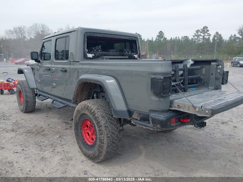 2021 Jeep Gladiator Rubicon 4X4 VIN: 1C6JJTBG7ML554354 Lot: 41796943