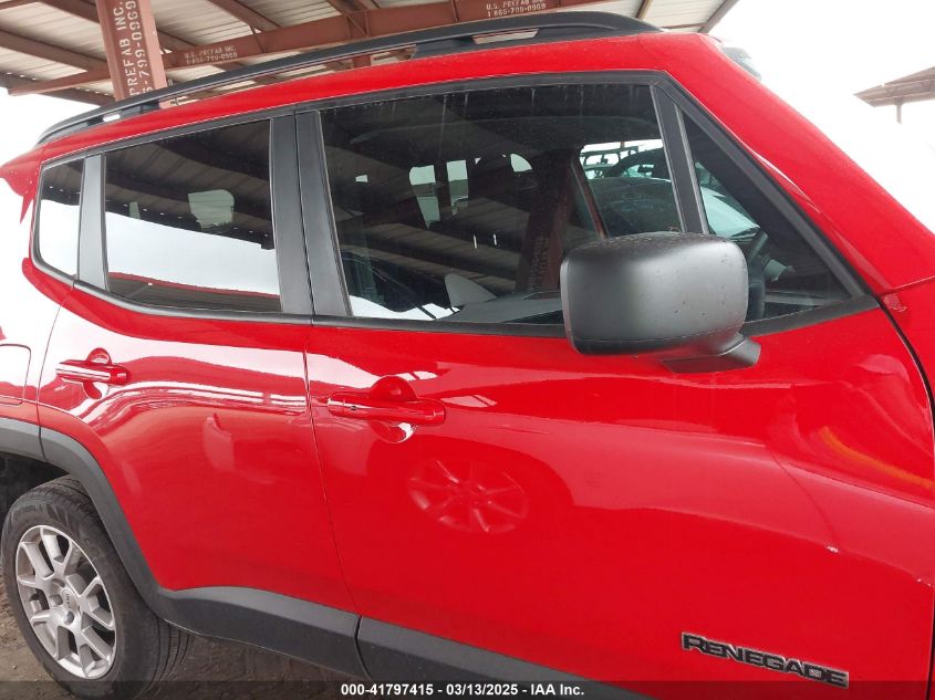 2022 Jeep Renegade Latitude 4X4 VIN: ZACNJDB10NPN90361 Lot: 41797415