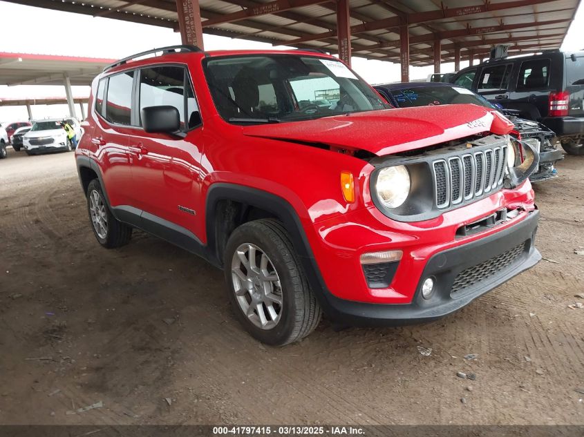 2022 Jeep Renegade Latitude 4X4 VIN: ZACNJDB10NPN90361 Lot: 41797415