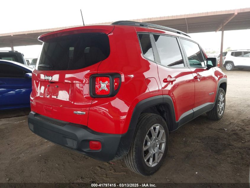 2022 Jeep Renegade Latitude 4X4 VIN: ZACNJDB10NPN90361 Lot: 41797415