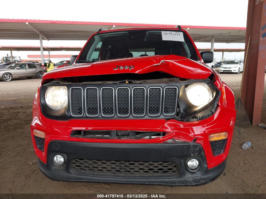 2022 Jeep Renegade Latitude 4X4 VIN: ZACNJDB10NPN90361 Lot: 41797415