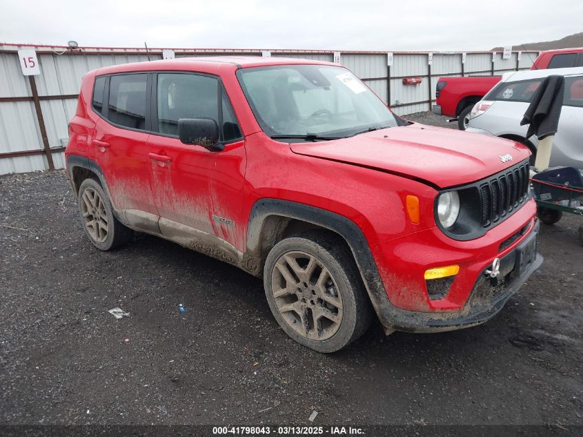 2021 Jeep Renegade Jeepster 4X4 VIN: ZACNJDAB8MPM65066 Lot: 41798043