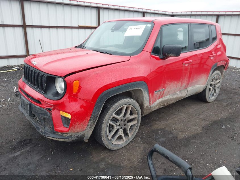 2021 Jeep Renegade Jeepster 4X4 VIN: ZACNJDAB8MPM65066 Lot: 41798043