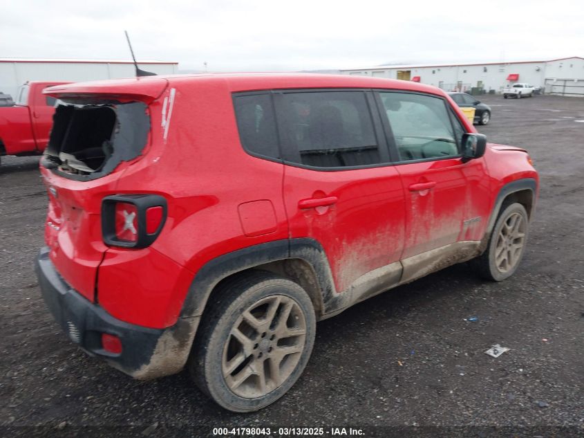 2021 Jeep Renegade Jeepster 4X4 VIN: ZACNJDAB8MPM65066 Lot: 41798043