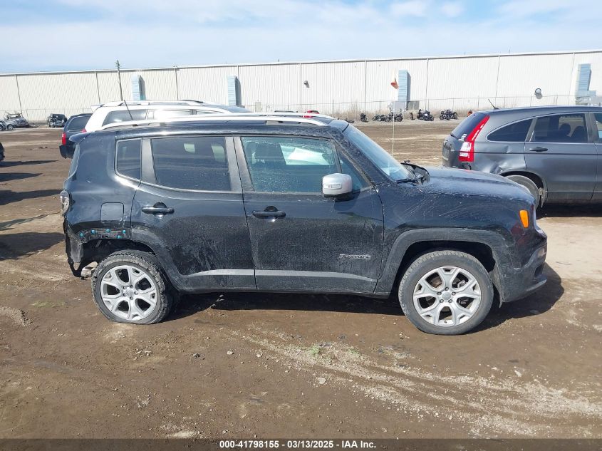 2018 Jeep Renegade Limited 4X4 VIN: ZACCJBDB8JPH11684 Lot: 41798155