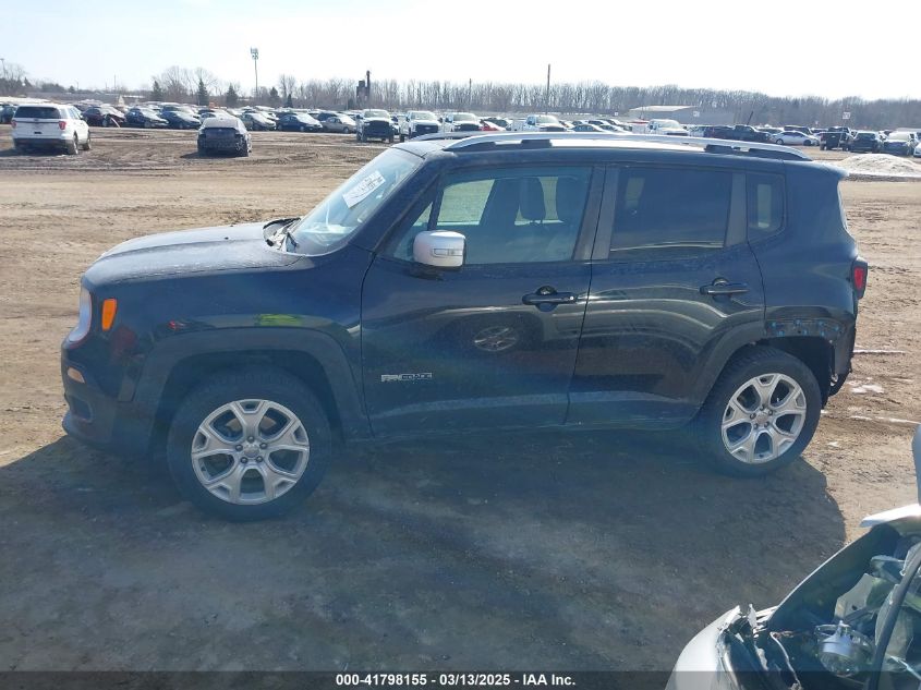 2018 Jeep Renegade Limited 4X4 VIN: ZACCJBDB8JPH11684 Lot: 41798155