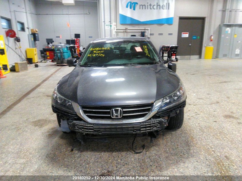 2013 Honda Accord Ex-L V6 VIN: 1HGCR3F86DA801891 Lot: 20180252