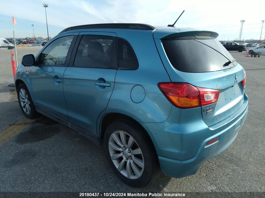 2011 Mitsubishi Rvr Gt VIN: JA4AJ4AU9BZ606531 Lot: 20180437