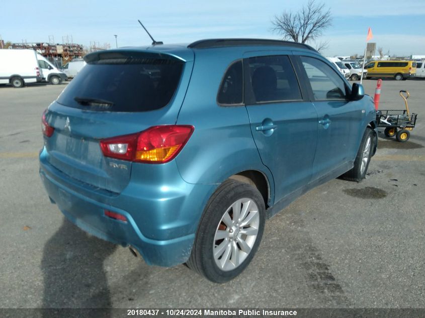 2011 Mitsubishi Rvr Gt VIN: JA4AJ4AU9BZ606531 Lot: 20180437