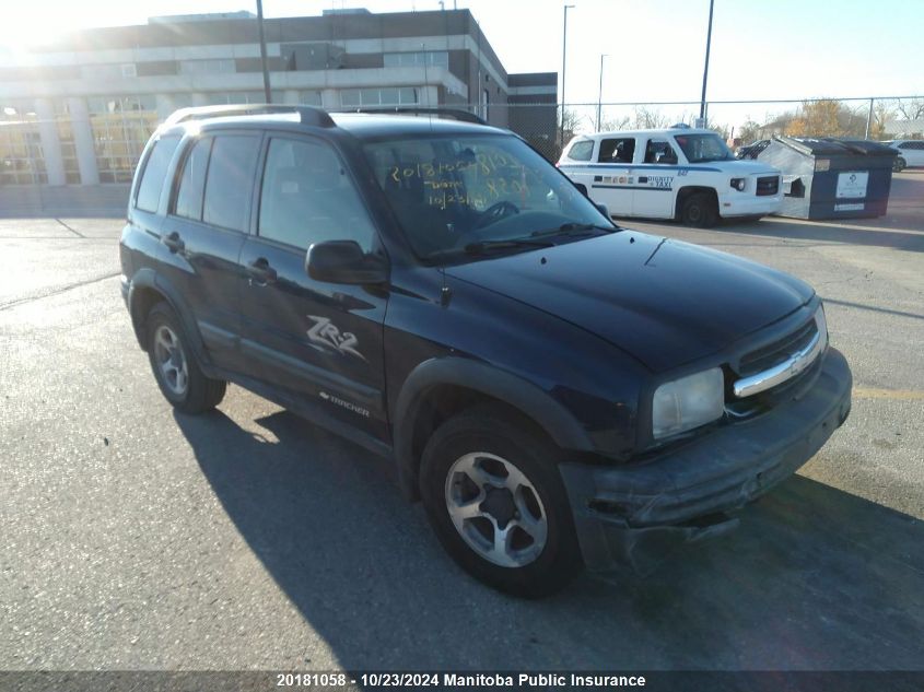 2004 Chevrolet Tracker Zr2 Sport VIN: 2CNBJ734246913557 Lot: 20181058