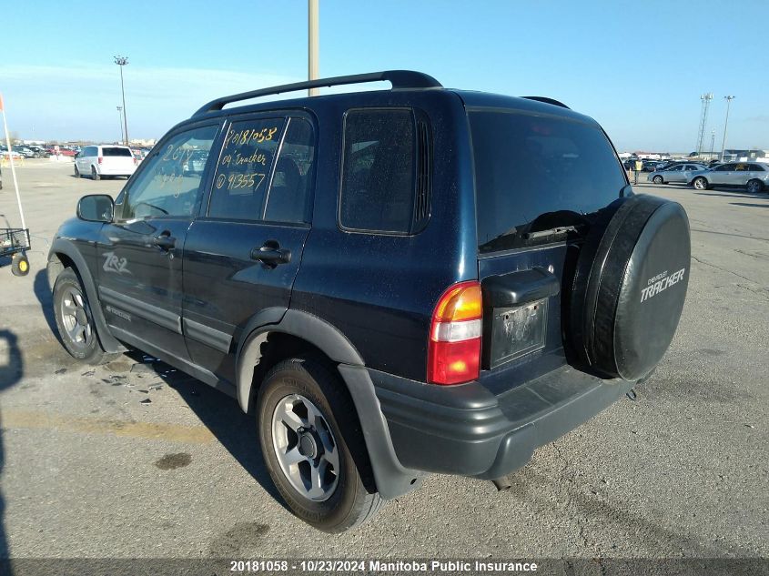 2004 Chevrolet Tracker Zr2 Sport VIN: 2CNBJ734246913557 Lot: 20181058